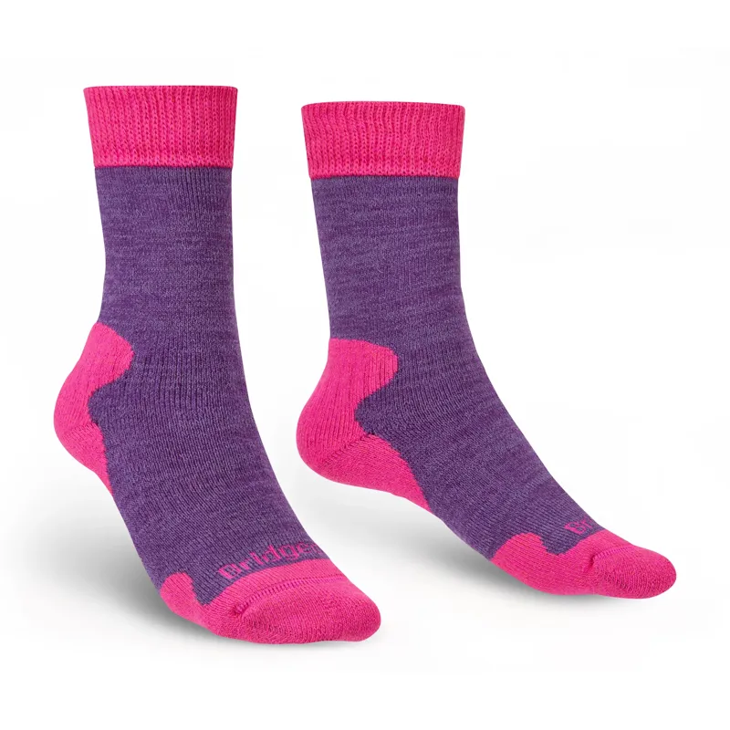 Bridgedale Explorer Heavyweight Merino Sock Womens in Purple Marl